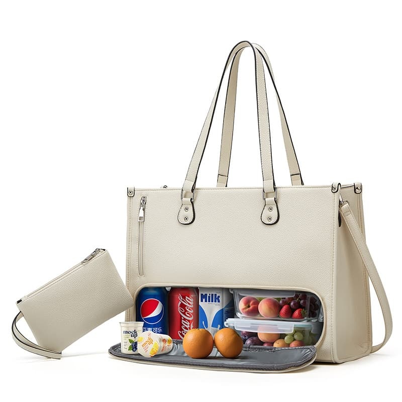 Large-Capacity Tote Bag & Multifunctional Laptop Bag & Briefcase & Shoulder Bag