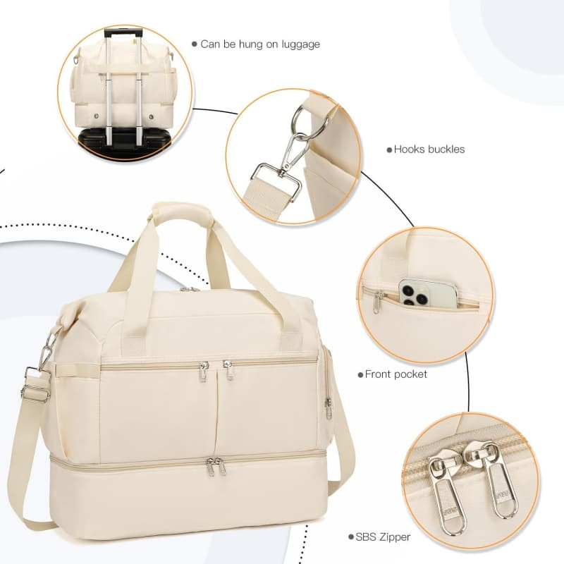 New Large-Capacity Foldable Travel Bag, Outdoor Sports & Fitness Bag