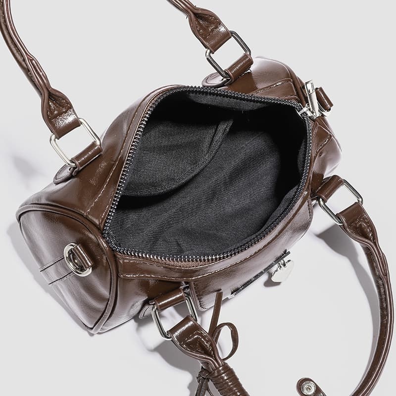 Bowknot Heart-Shaped Women's Handbag, Shoulder Bag & Crossbody Bag