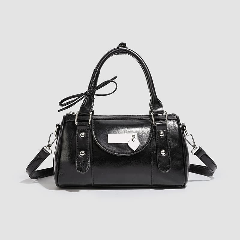 Bowknot Heart-Shaped Women's Handbag, Shoulder Bag & Crossbody Bag
