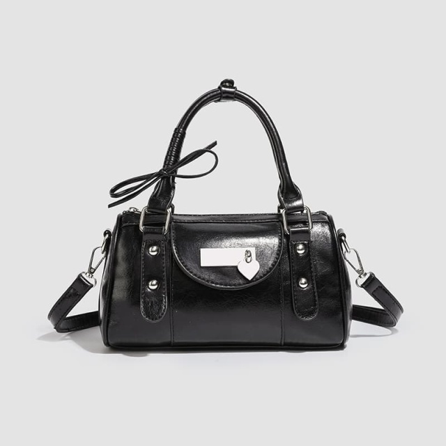 Bowknot Heart-Shaped Women's Handbag, Shoulder Bag & Crossbody Bag