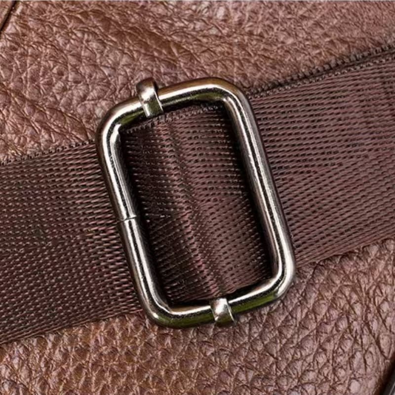 Genuine Leather Men's Shoulder Bag Crossbody Bag, Top-layer Cowhide Men's Handbag