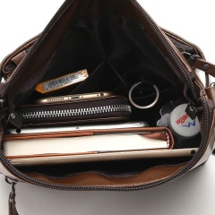 Men's Shoulder Bag, Crossbody Bag, Business Soft Leather Messenger Bag For Men