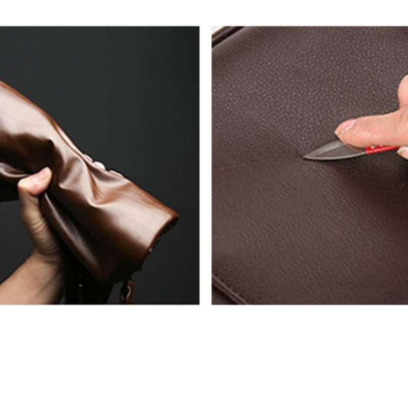 Men's Shoulder Bag, Crossbody Bag, Business Soft Leather Messenger Bag For Men