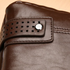 Men's Shoulder Bag, Crossbody Bag, Business Soft Leather Messenger Bag For Men