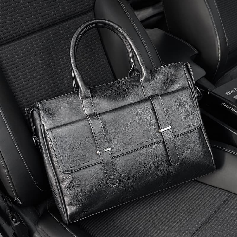 New Business Briefcase, Minimalist Crossbody Bag, Casual Handbag, Men's Laptop Bag
