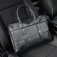 New Business Briefcase, Minimalist Crossbody Bag, Casual Handbag, Men's Laptop Bag
