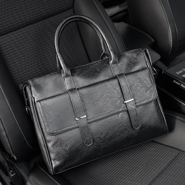 New Business Briefcase, Minimalist Crossbody Bag, Casual Handbag, Men's Laptop Bag