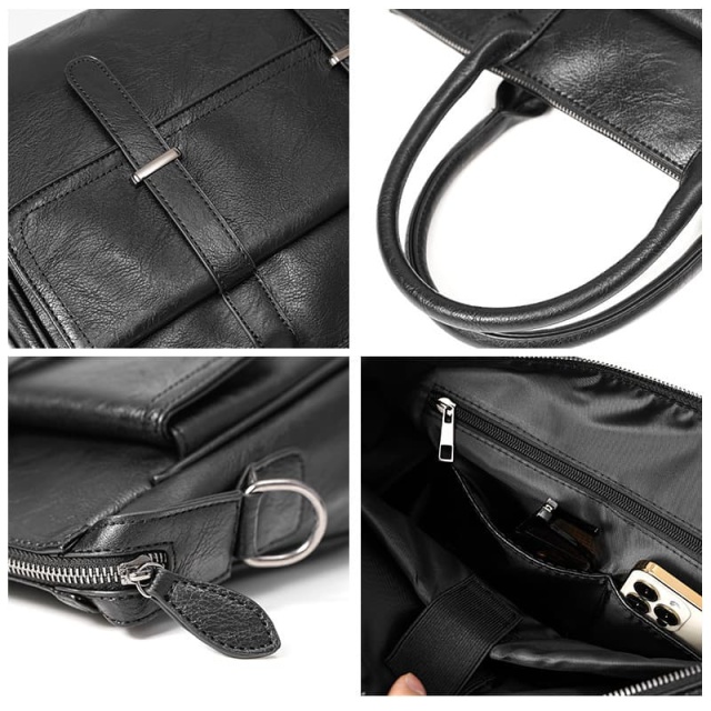 New Business Briefcase, Minimalist Crossbody Bag, Casual Handbag, Men's Laptop Bag