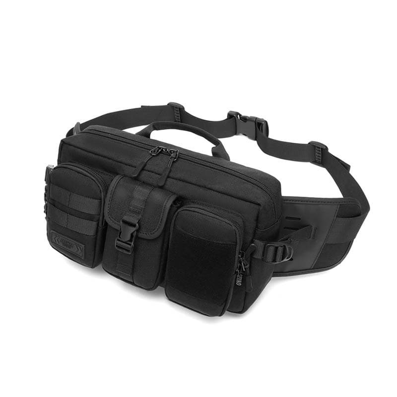 Waist Bag Tactical Chest Bag Large Capacity Waterproof Multifunctional Outdoor Sports Crossbody Bag
