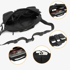 Waist Bag Tactical Chest Bag Large Capacity Waterproof Multifunctional Outdoor Sports Crossbody Bag