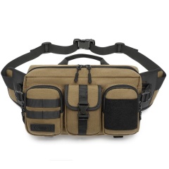 Waist Bag Tactical Chest Bag Large Capacity Waterproof Multifunctional Outdoor Sports Crossbody Bag
