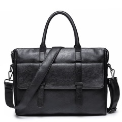 Men's British-style Retro Travel Korean Version Single Shoulder Crossbody Laptop Briefcase Bag