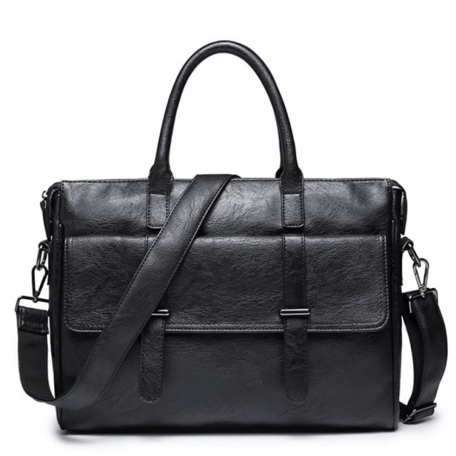 Men's British-style Retro Travel Korean Version Single Shoulder Crossbody Laptop Briefcase Bag