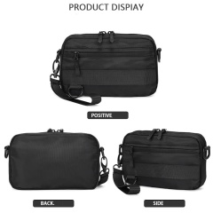 Casual Versatile Solid Color Shoulder Crossbody Messenger Bag