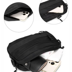 Casual Versatile Solid Color Shoulder Crossbody Messenger Bag