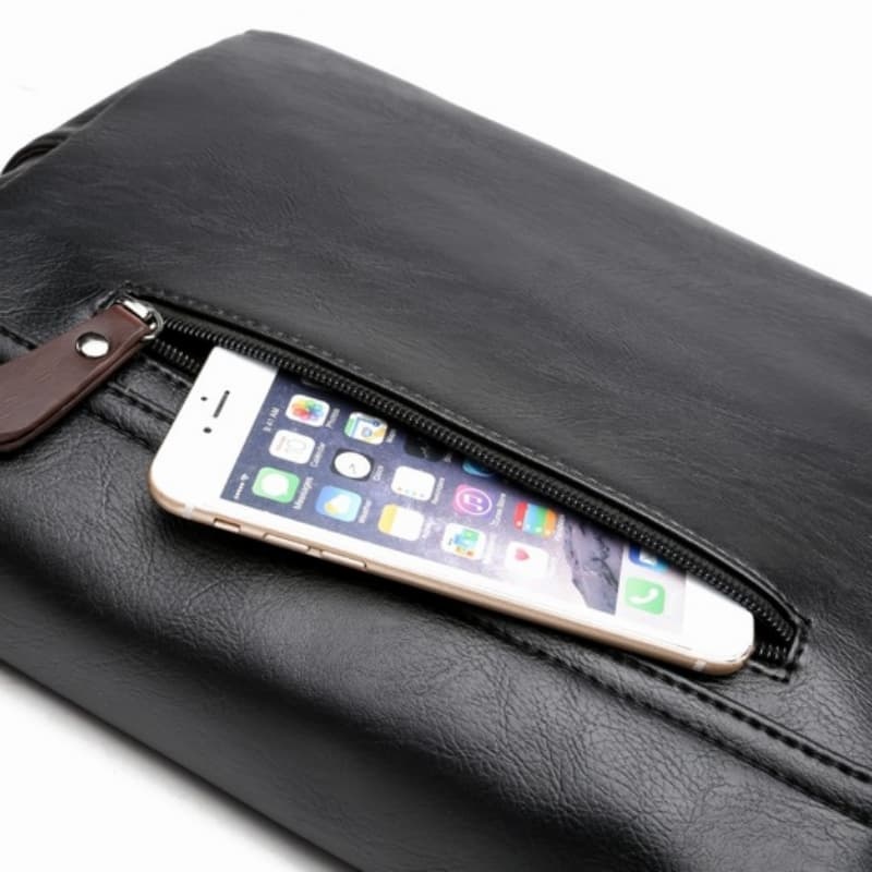 New Arrival Men's Shoulder Bag, Leather Crossbody Bag, Business Briefcase for Men