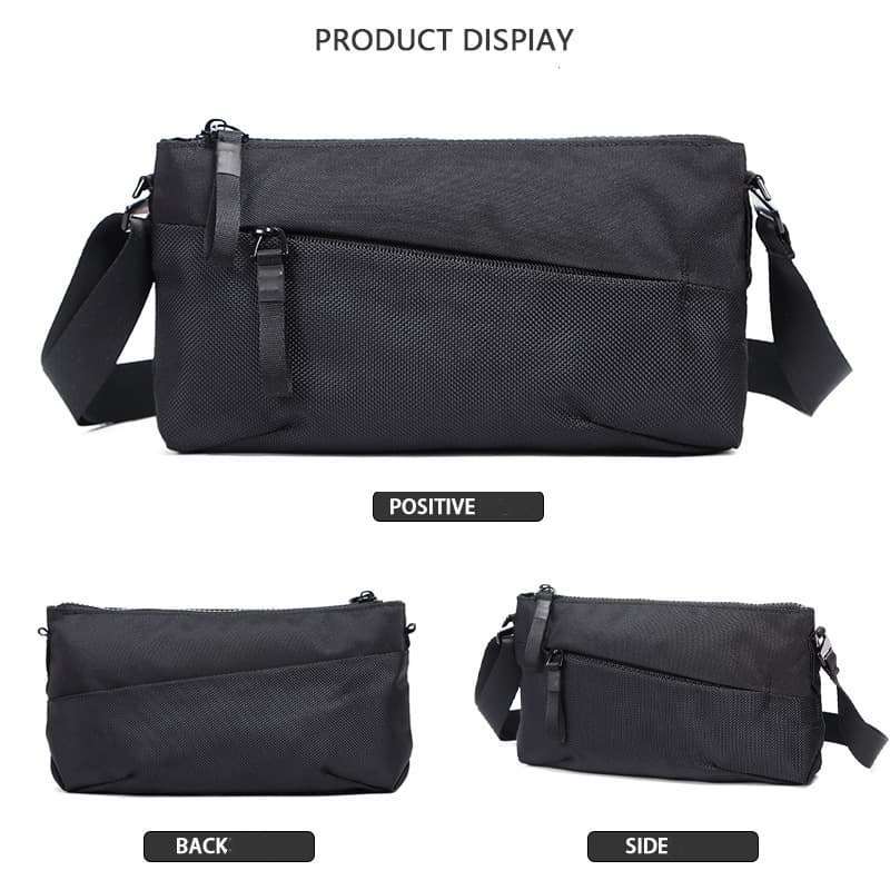 Casual Shoulder Bag, Lightweight Commuter Chest Bag, Men's Outdoor Crossbody Small Bag