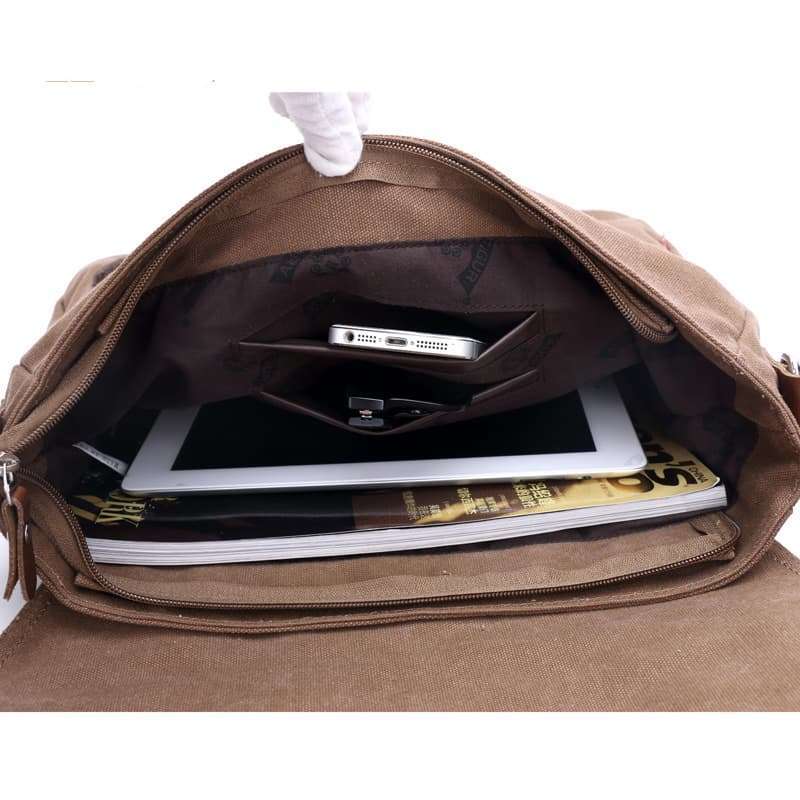 New Arrival Canvas Bag Men's Shoulder Bag Crossbody Bag