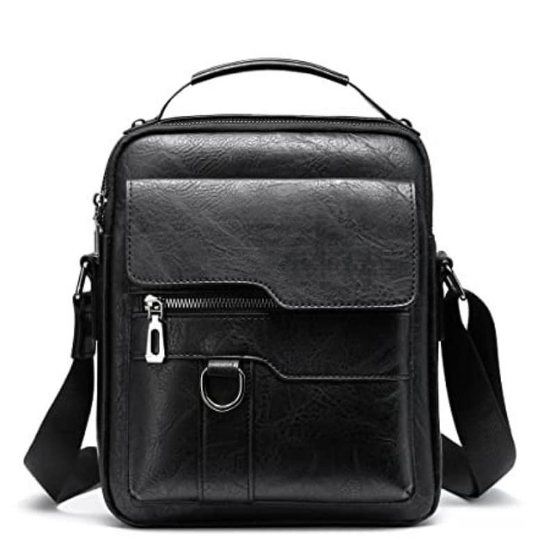 Men's Crossbody Bag, Retro Business Style Shoulder Bag