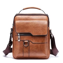 Men's Crossbody Bag, Retro Business Style Shoulder Bag