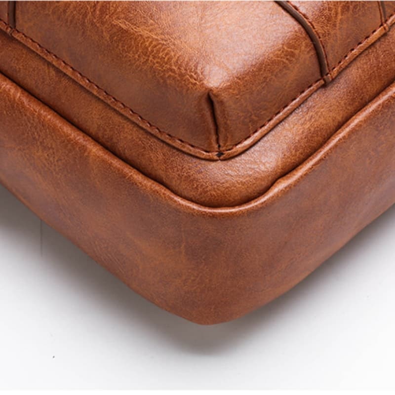 Men's Crossbody Bag, Retro Business Style Shoulder Bag