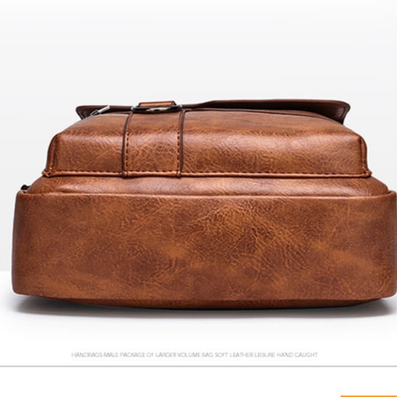 Men's Crossbody Bag, Retro Business Style Shoulder Bag
