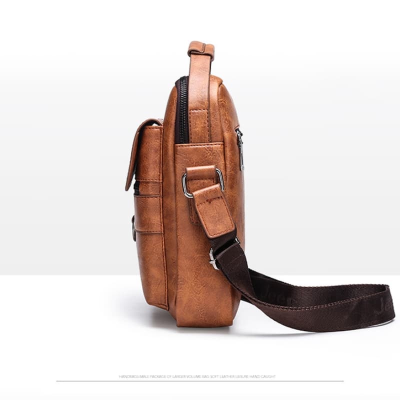 Men's Crossbody Bag, Retro Business Style Shoulder Bag