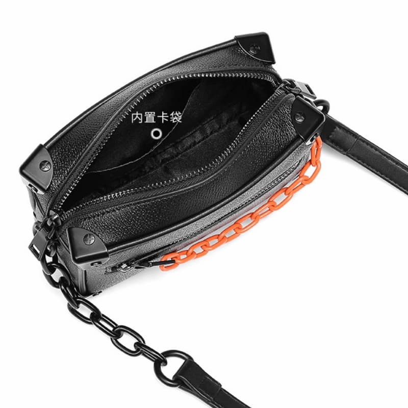 New Arrival Men's Trendy Crossbody Bag, Stylish Personalized Square Mini Bag, Casual Single Shoulder Bag for Men