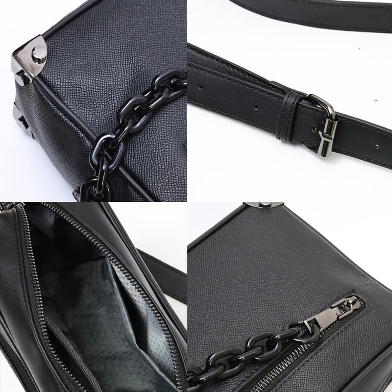 New Arrival Men's Trendy Crossbody Bag, Stylish Personalized Square Mini Bag, Casual Single Shoulder Bag for Men