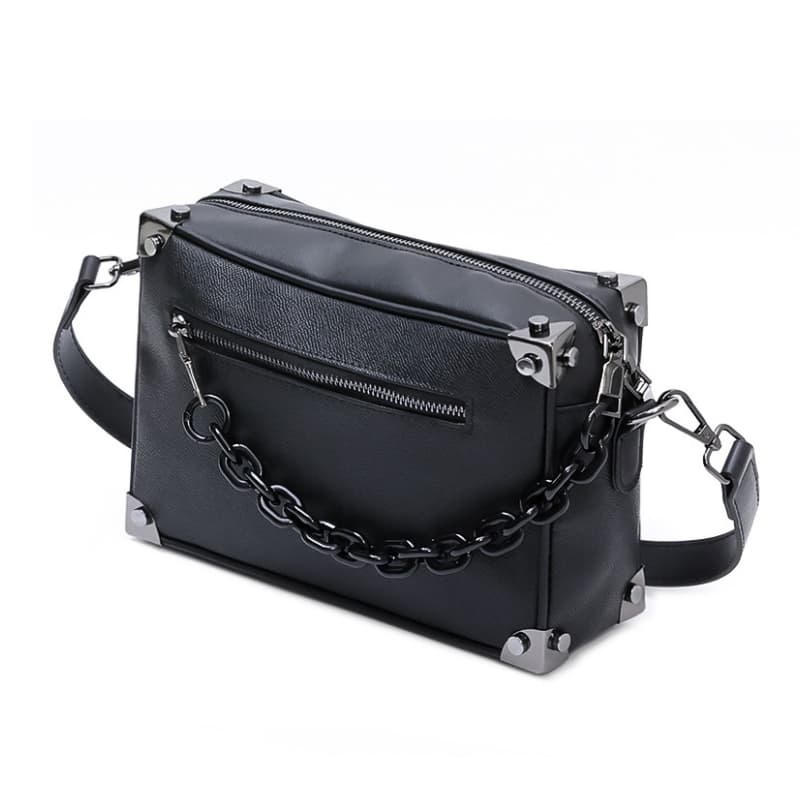 New Arrival Men's Trendy Crossbody Bag, Stylish Personalized Square Mini Bag, Casual Single Shoulder Bag for Men