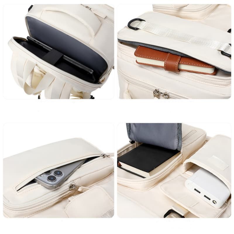 Large-Capacity Multifunctional Waterproof Laptop Backpack, Dry & Wet Separation Storage School Bag