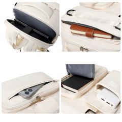 Large-Capacity Multifunctional Waterproof Laptop Backpack, Dry & Wet Separation Storage School Bag