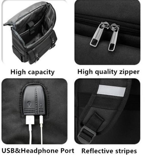 New Oxford Cloth Laptop Backpack, Vintage Travel Backpack
