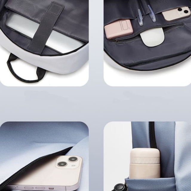 New Stylish Gradient-Color Backpack For Laptops & School Bagst To Daily Use