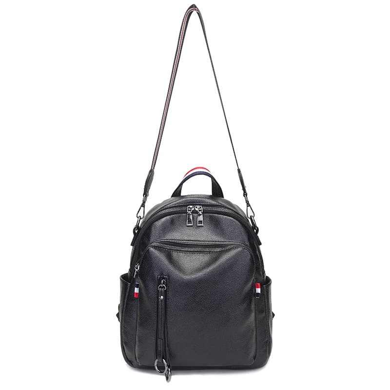 Versatile Multi-Functional Soft Leather Shoulder Backpacks For Women Available In Single & Double Shoulder