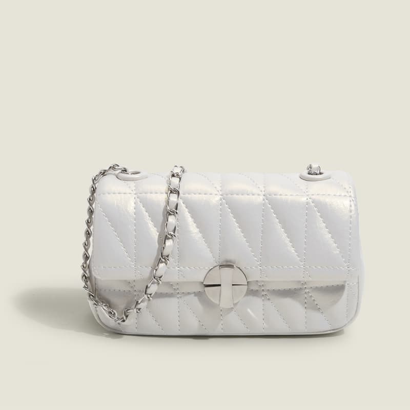 Chanel-Style Chain Small Square Bag, Crossbody & Shoulder Bag, Trendy Women's Bag, Versatile Handbag