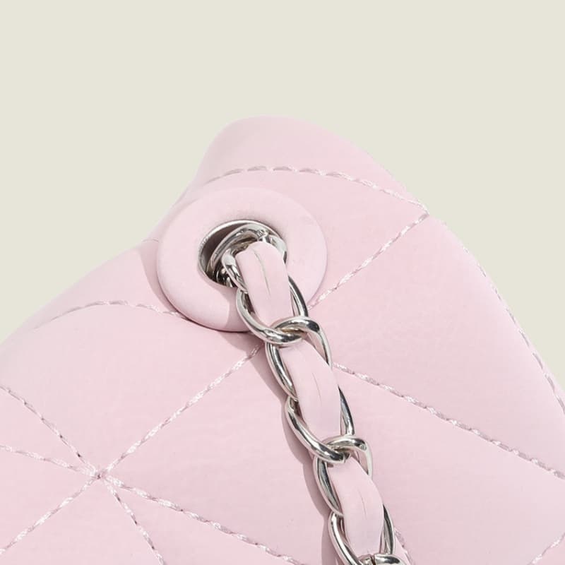 Chanel-Style Chain Small Square Bag, Crossbody & Shoulder Bag, Trendy Women's Bag, Versatile Handbag
