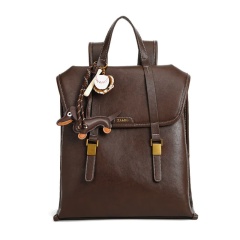 Vintage Light Luxury Large-Capacity Backpack, Lightweight Travel Backpack & Handbag