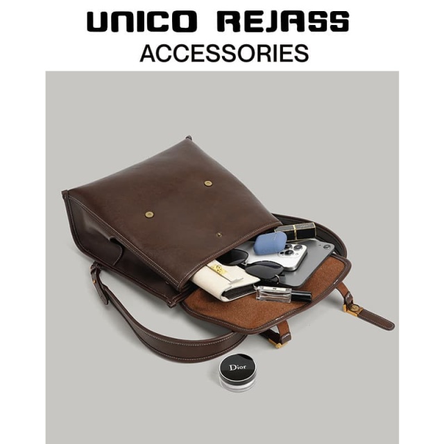 Vintage Light Luxury Large-Capacity Backpack, Lightweight Travel Backpack & Handbag