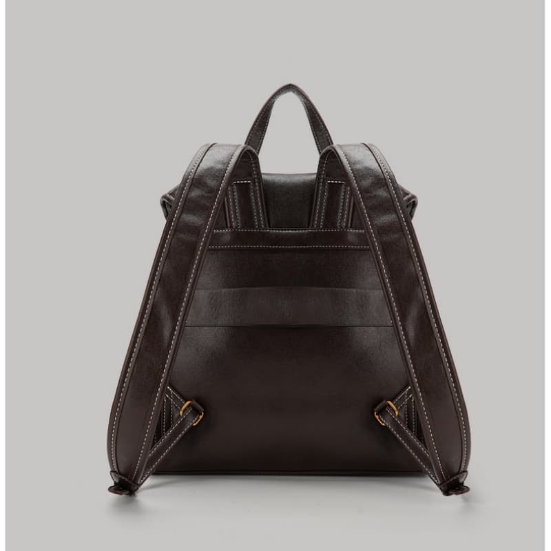 Vintage Light Luxury Large-Capacity Backpack, Lightweight Travel Backpack & Handbag
