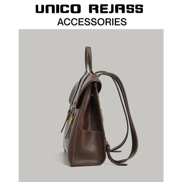 Vintage Light Luxury Large-Capacity Backpack, Lightweight Travel Backpack & Handbag