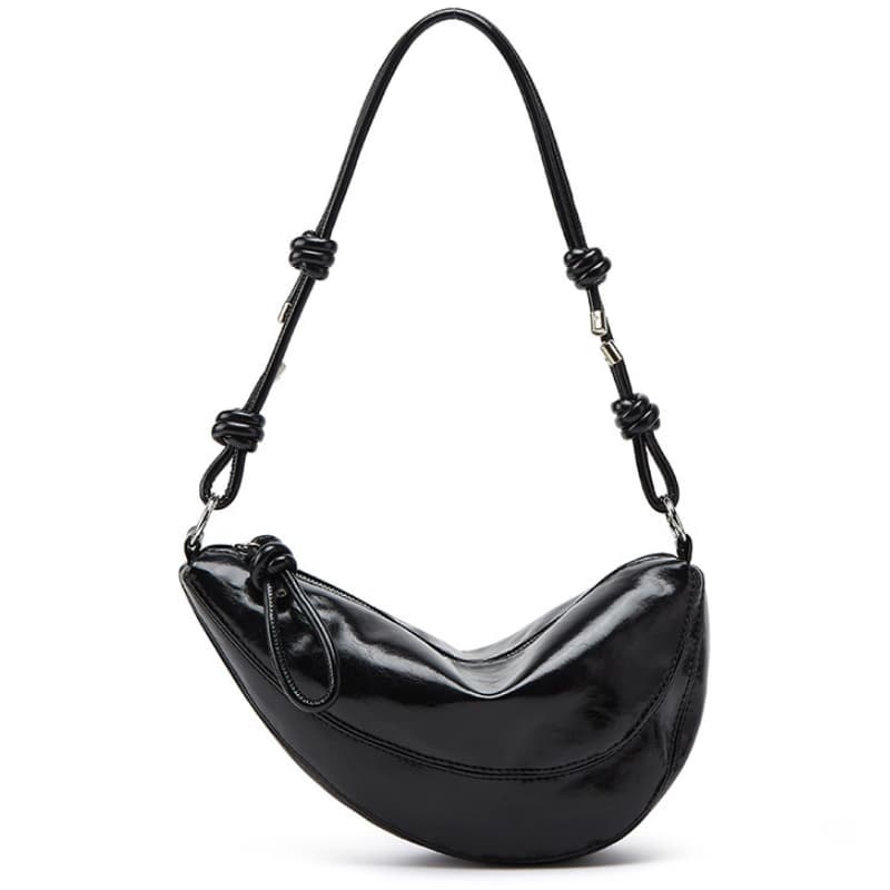 Versatile Ins-Style Underarm Saddle Bag, Shoulder & Crossbody Horn Bag