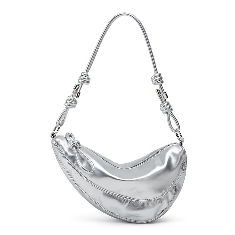 Versatile Ins-Style Underarm Saddle Bag, Shoulder & Crossbody Horn Bag