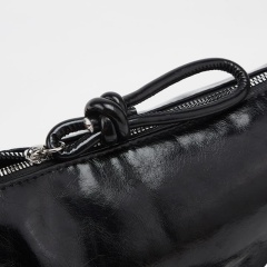 Versatile Ins-Style Underarm Saddle Bag, Shoulder & Crossbody Horn Bag