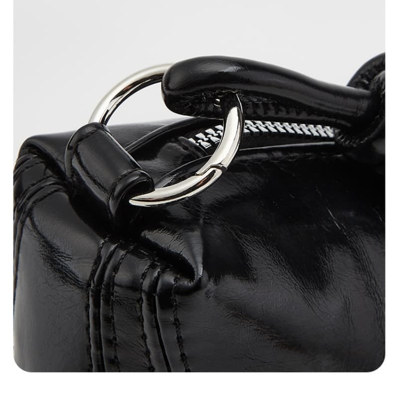 Versatile Ins-Style Underarm Saddle Bag, Shoulder & Crossbody Horn Bag