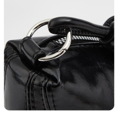 Versatile Ins-Style Underarm Saddle Bag, Shoulder & Crossbody Horn Bag