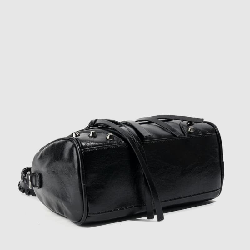 Fashion Rivet Pillow Bag, Bowling Bag, Motorcycle Bag, Women's Handbag, Shoulder Bag & Crossbody Bag