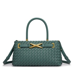 Woven Handbag, Shoulder & Crossbody Bag for Women, Large Capacity Fashion Purse