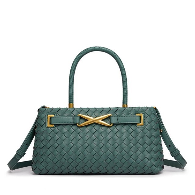 Woven Handbag, Shoulder & Crossbody Bag for Women, Large Capacity Fashion Purse